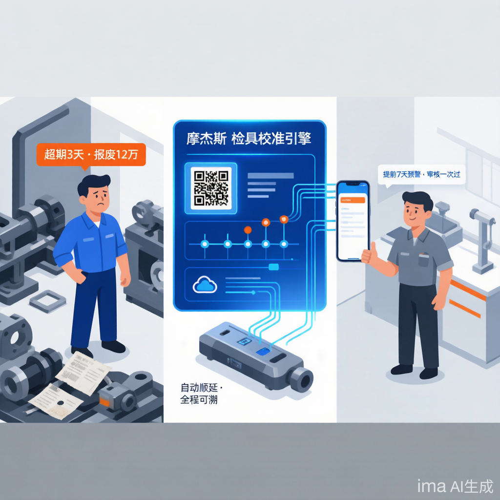 检具校准提醒APP:中小模具厂堵住隐形报废漏洞