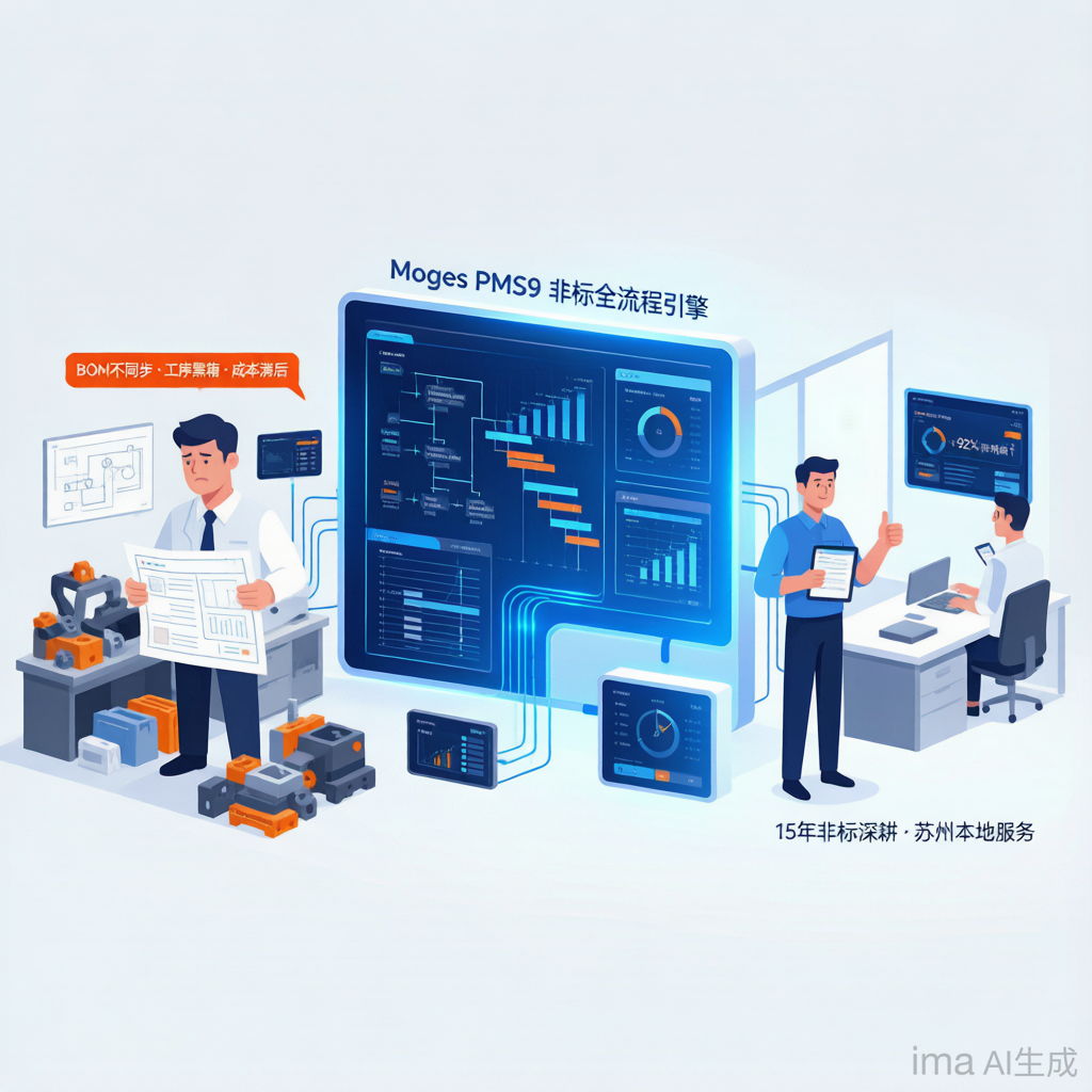 苏州非标自动化管理软件选型:BOM驱动解决错漏拖期实战方案